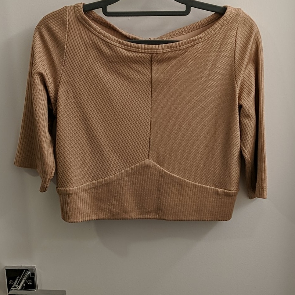 Rachel comey blush crop top